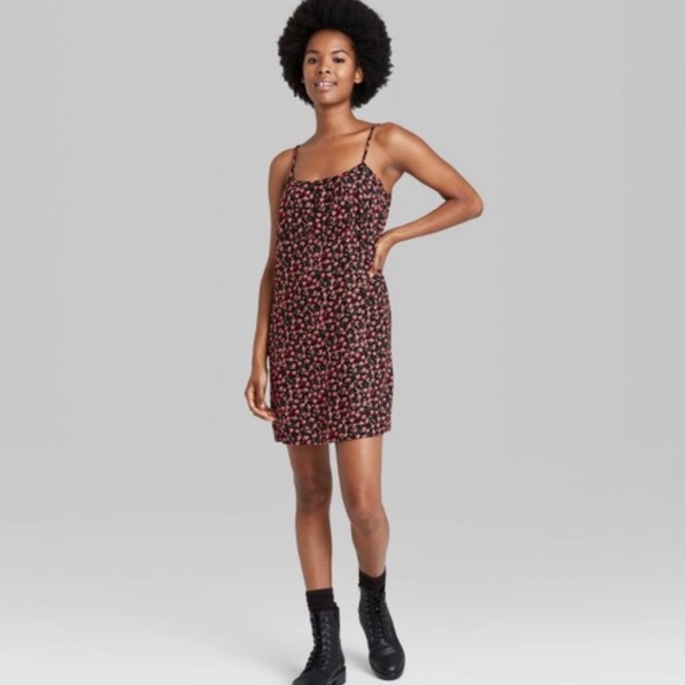 Wild fable spring floral dress from target. Never worn. Size medium